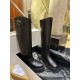 Chunky Sole Knee-High Riding Boots