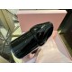 Patent Leather Coin High Heel Loafers