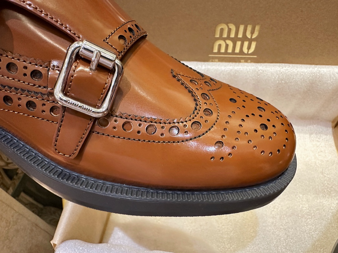 Double Buckle Monk Shoes