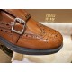 Double Buckle Monk Shoes