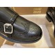 Double Buckle Monk Shoes