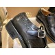 Double Buckle Monk Shoes