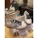 GGDB Ballstar Grey Reflective Dirty Shoes