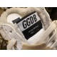 GGDB Ballstar White Flashing Star Fur Slides