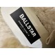 GGDB Ballstar White Flashing Star Fur Slides