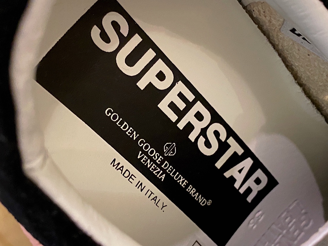 GGDB Superstar Silver Black Dirty Shoes