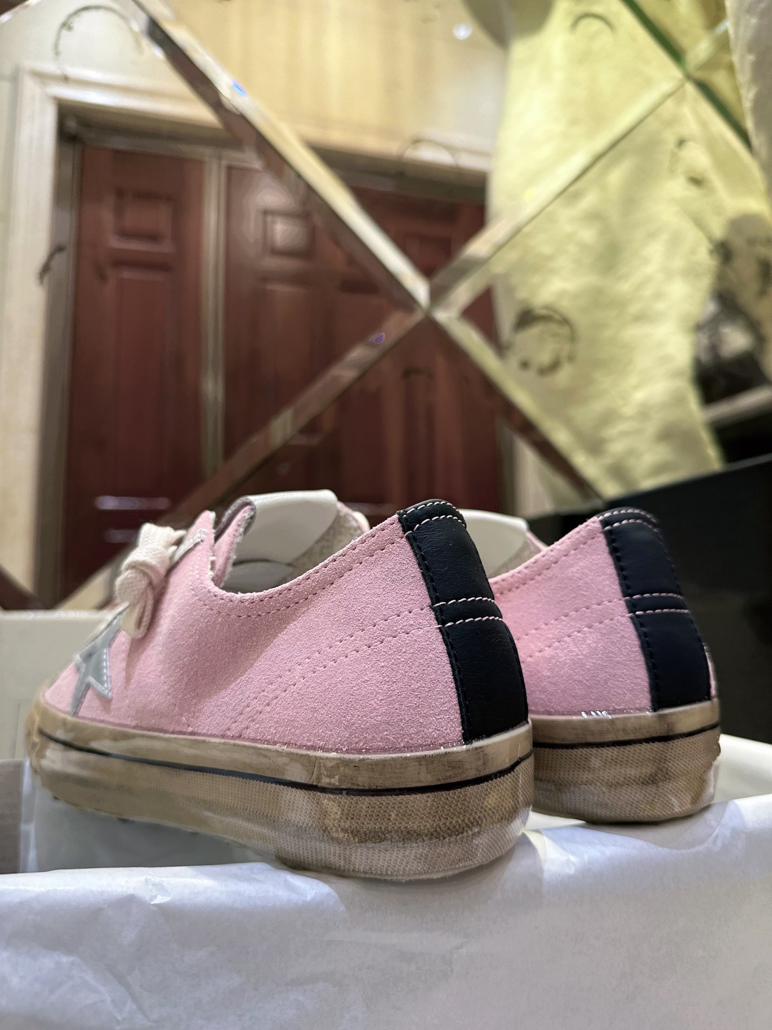 GGDB Vstar-2 Pink Dirty Shoes