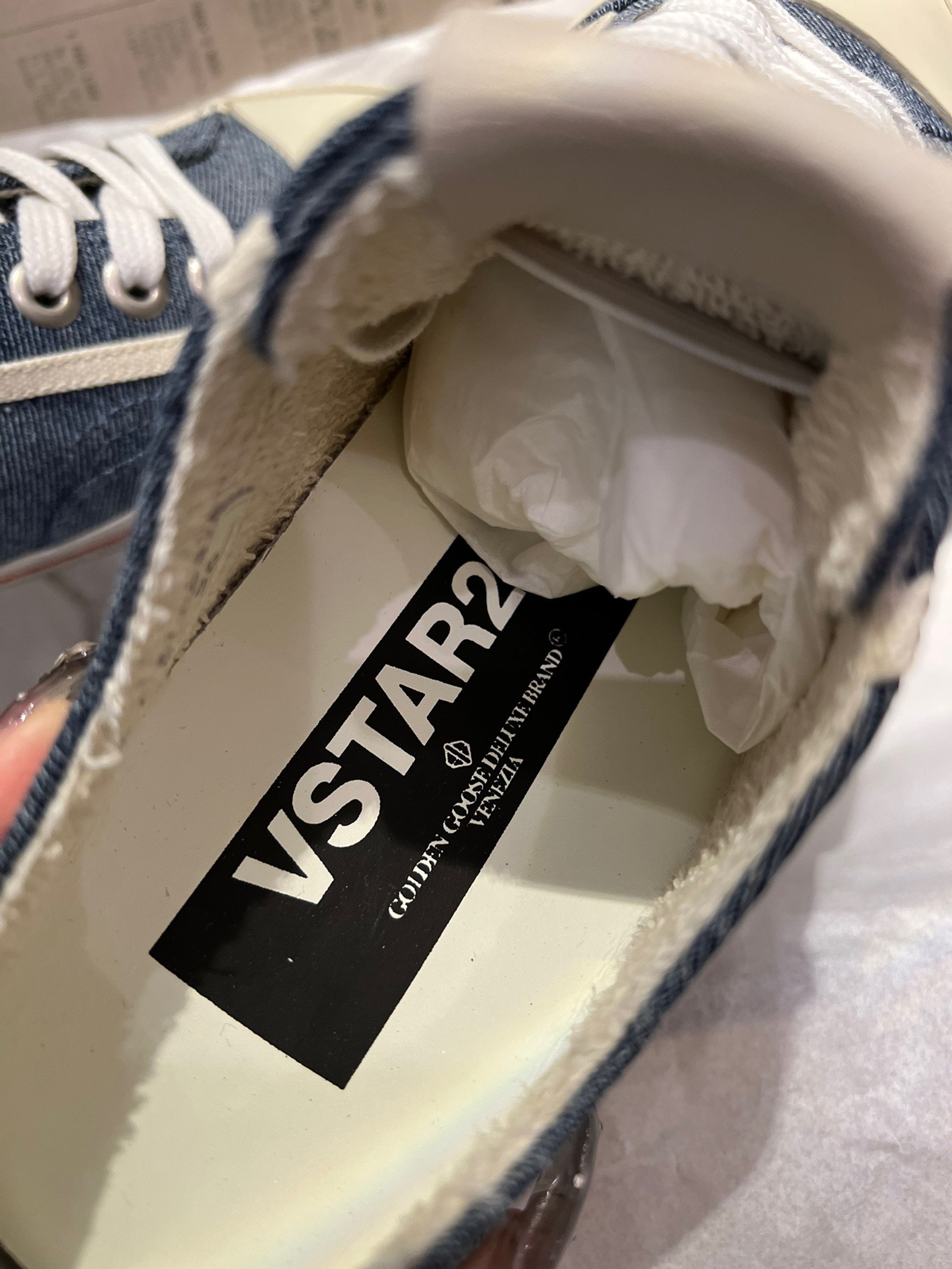 GGDB Vstar-2 Denim Dirty Shoes