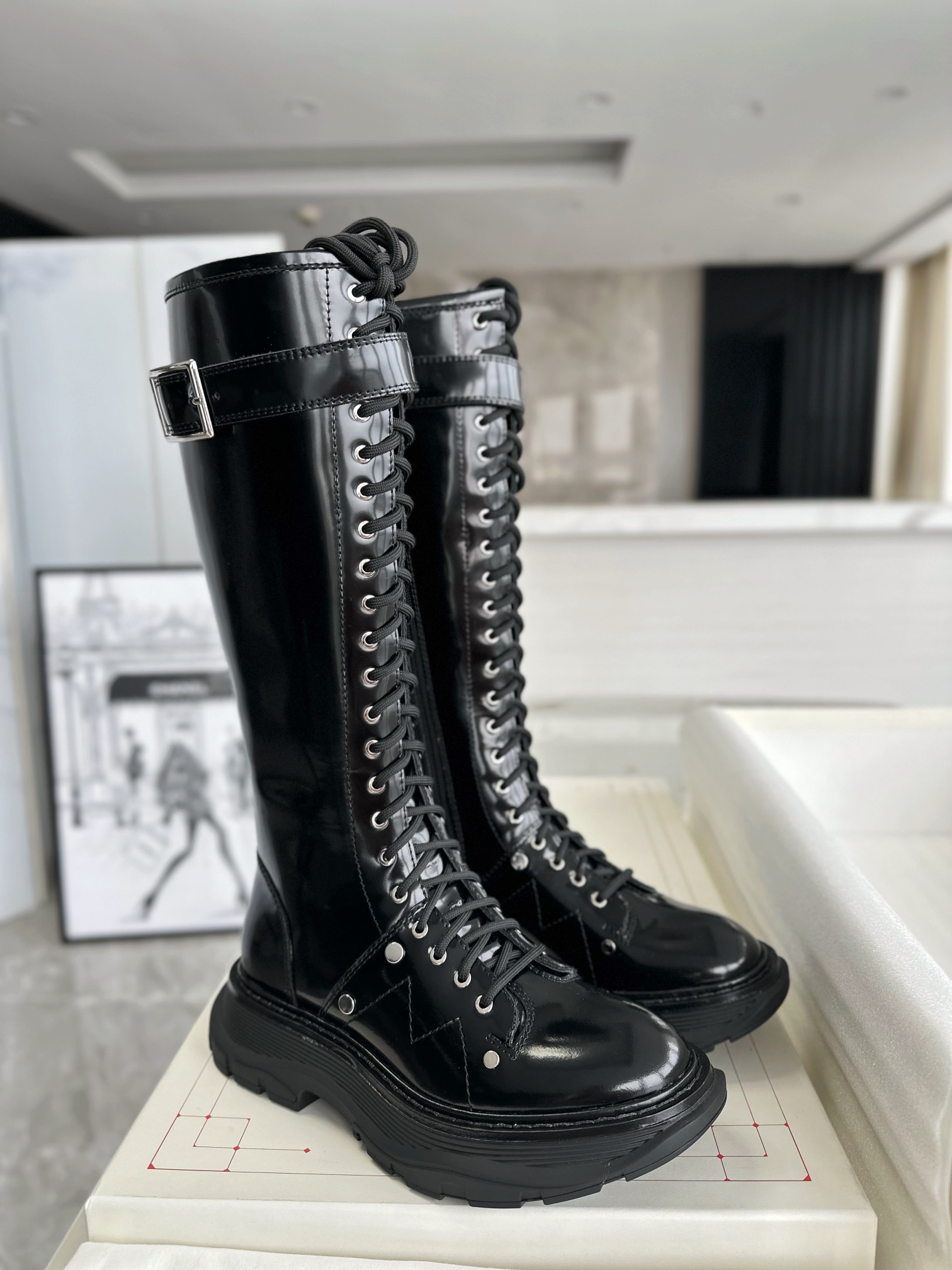 McQueen Knight Boots