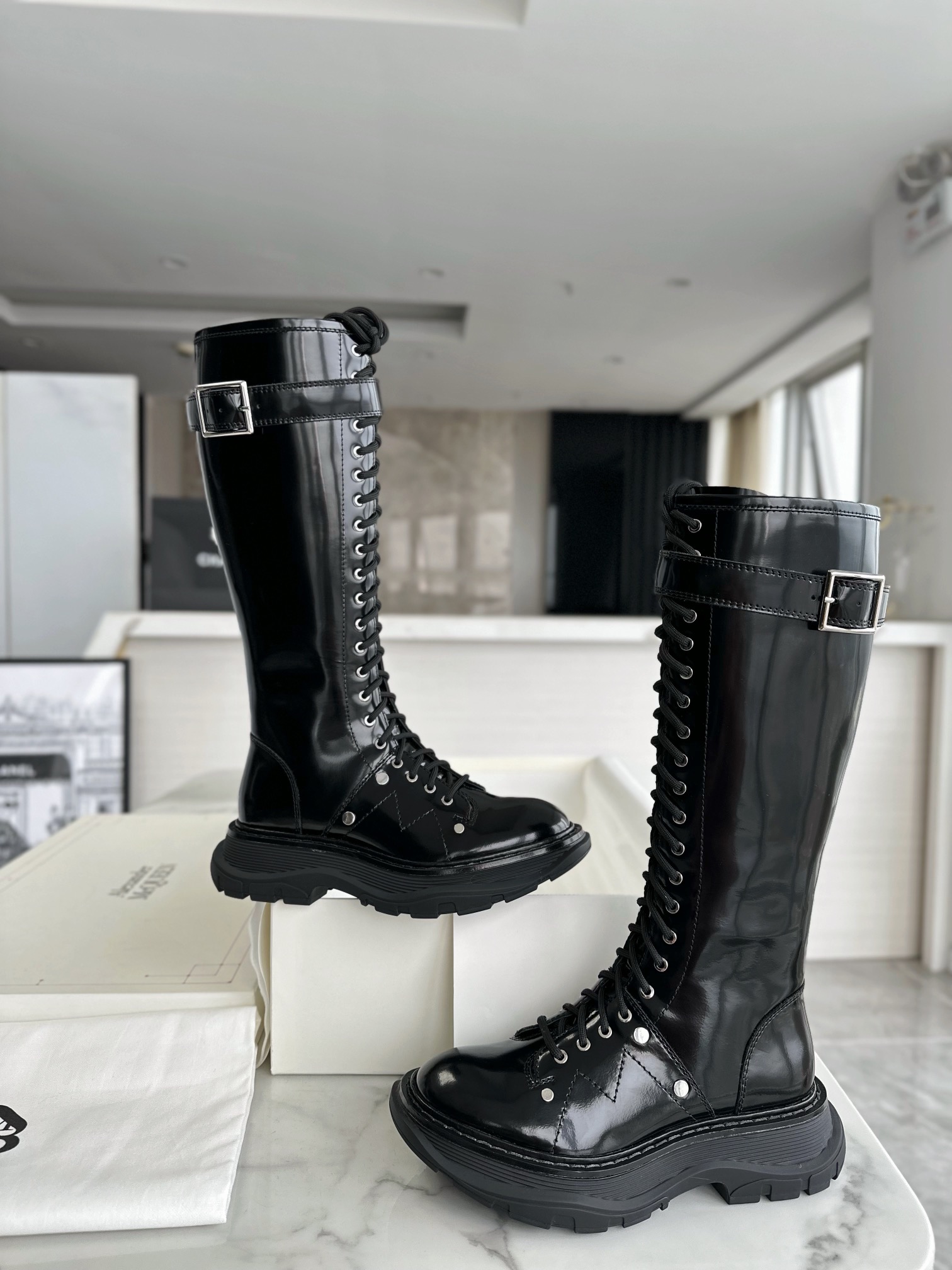 McQueen Knight Boots