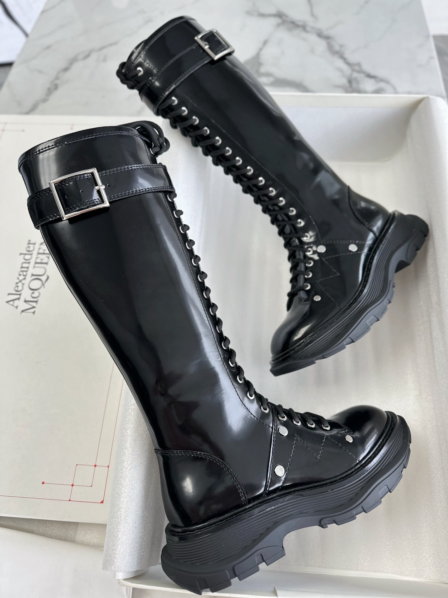 McQueen Knight Boots