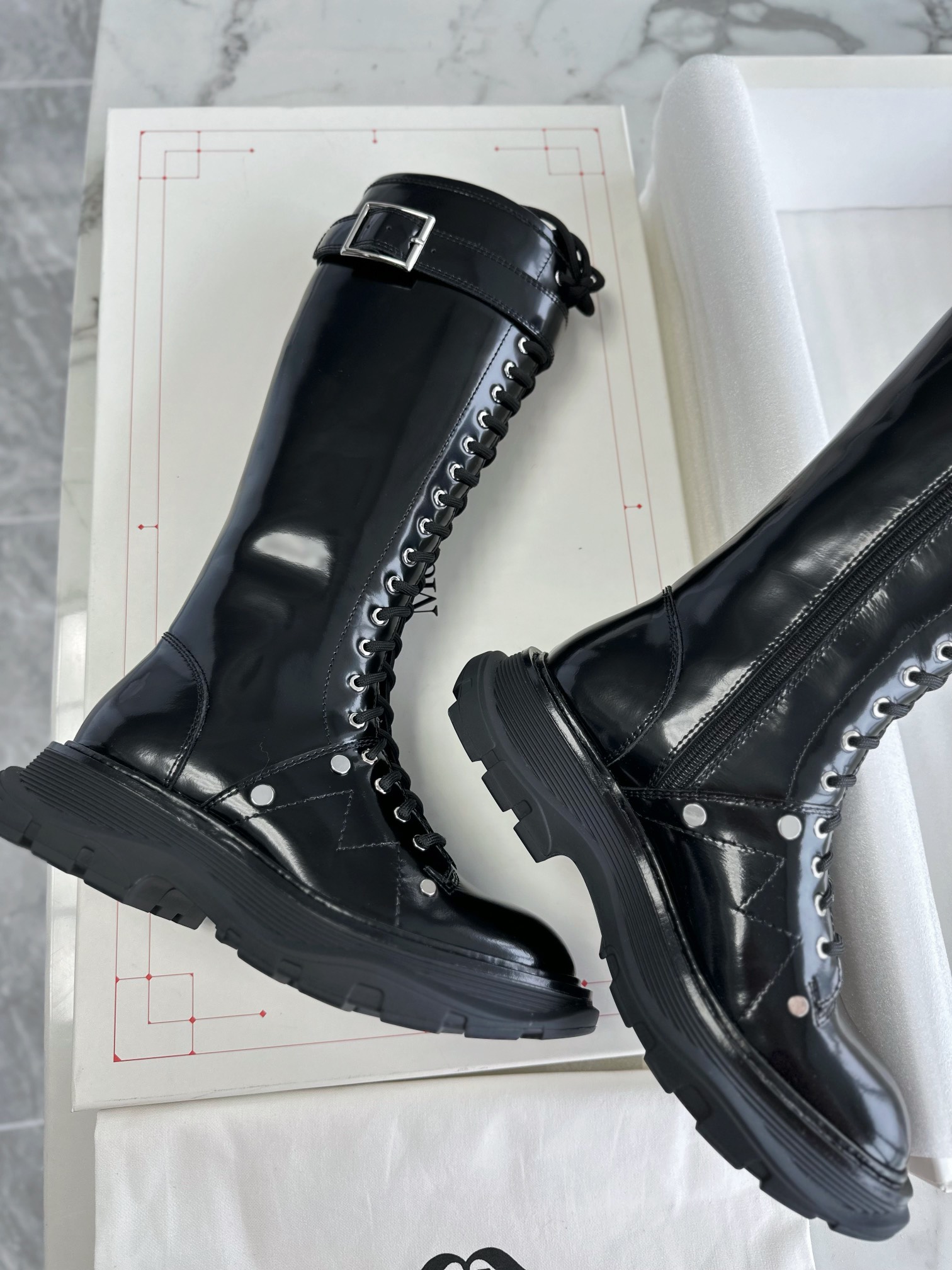 McQueen Knight Boots