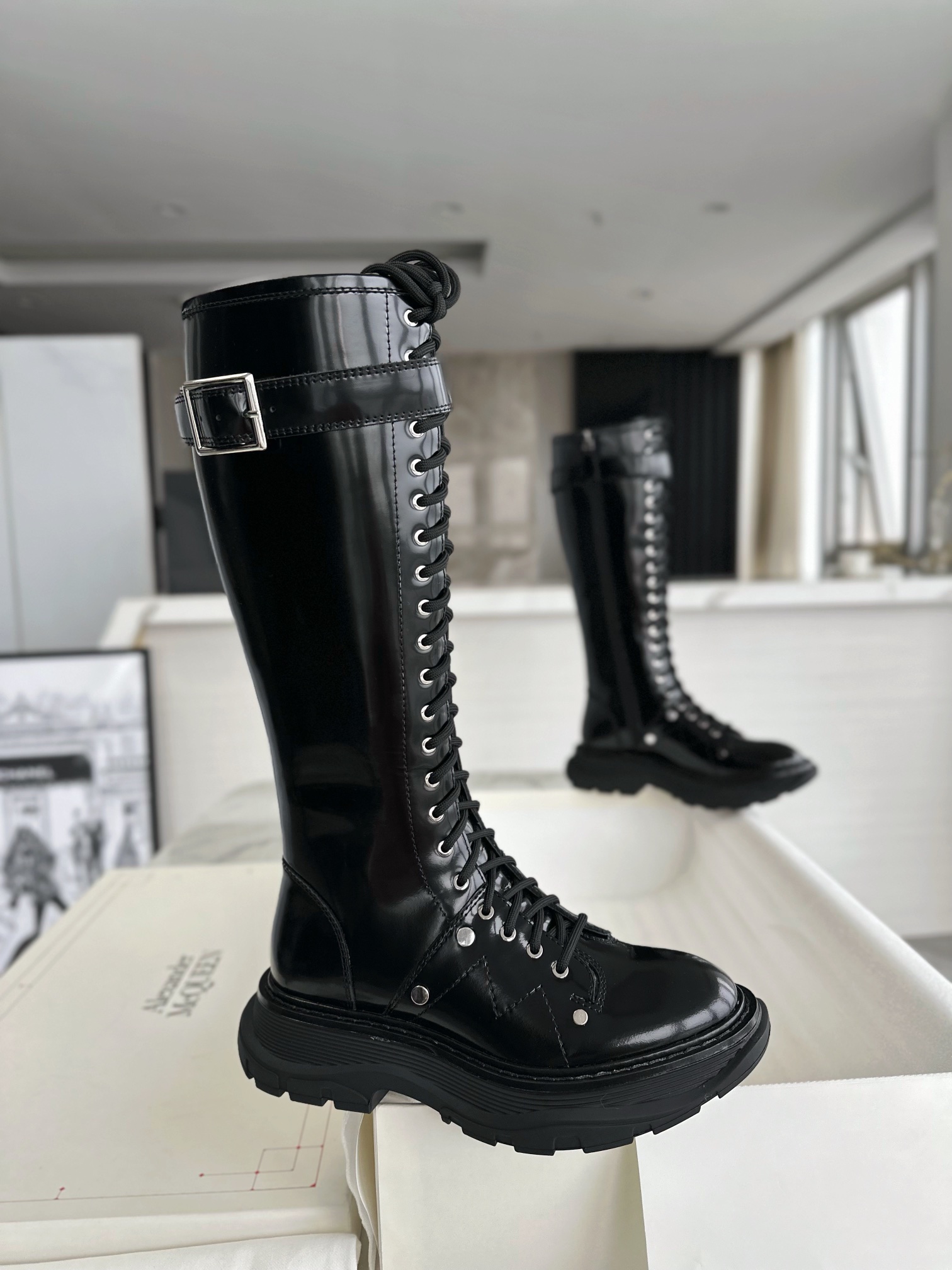 McQueen Knight Boots