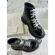 McQueen Original Factory Open-sided Pearl Martin Boots