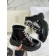 McQueen Original Factory Open-sided Pearl Martin Boots