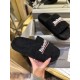 Balenciaga Furry Slippers