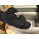 Balenciaga Furry Slippers