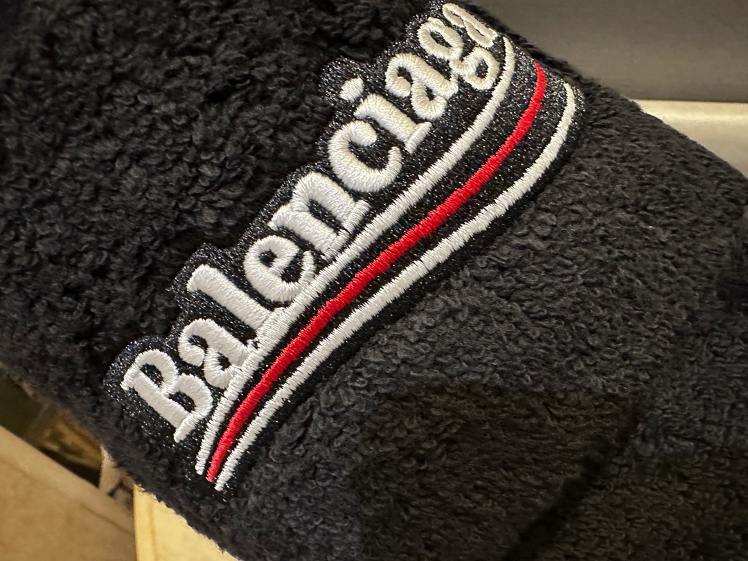 Balenciaga Furry Slippers