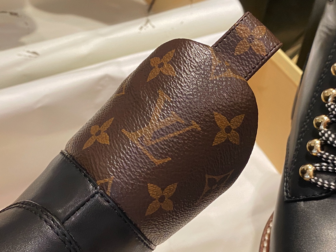 LV Classic Monogram Martin Boots