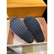 LV23 Thick Sole Sheepskin Slippers