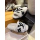 LV23 Thick Sole Sheepskin Slippers