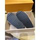 LV23 Thick Sole Sheepskin Slippers