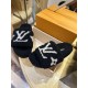 LV23 Thick Sole Sheepskin Slippers