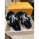 LV23 Thick Sole Sheepskin Slippers