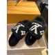 LV Sheepskin Slippers