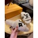 LV Sheepskin Slippers