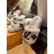 LV Sheepskin Slippers