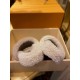 LV Sheepskin Slippers