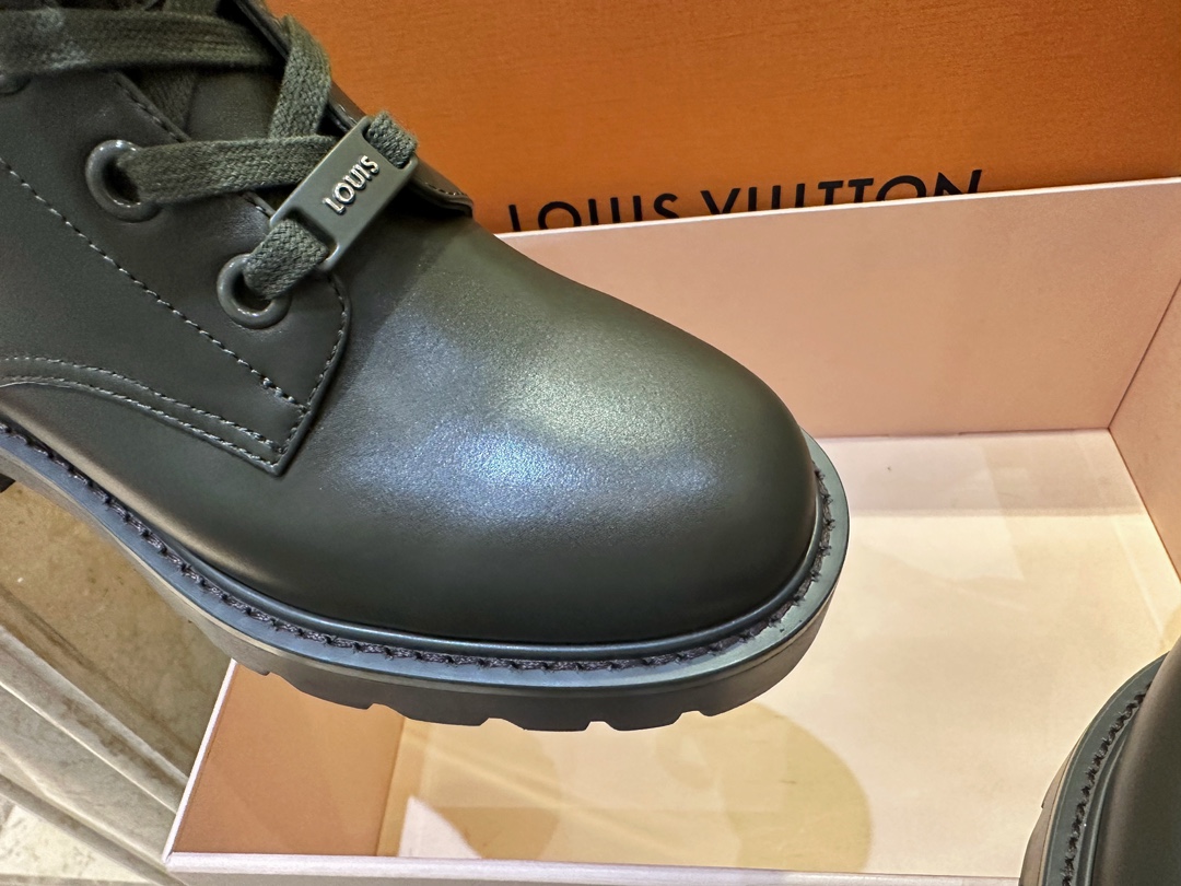 LV Territory Signature Biker Boots