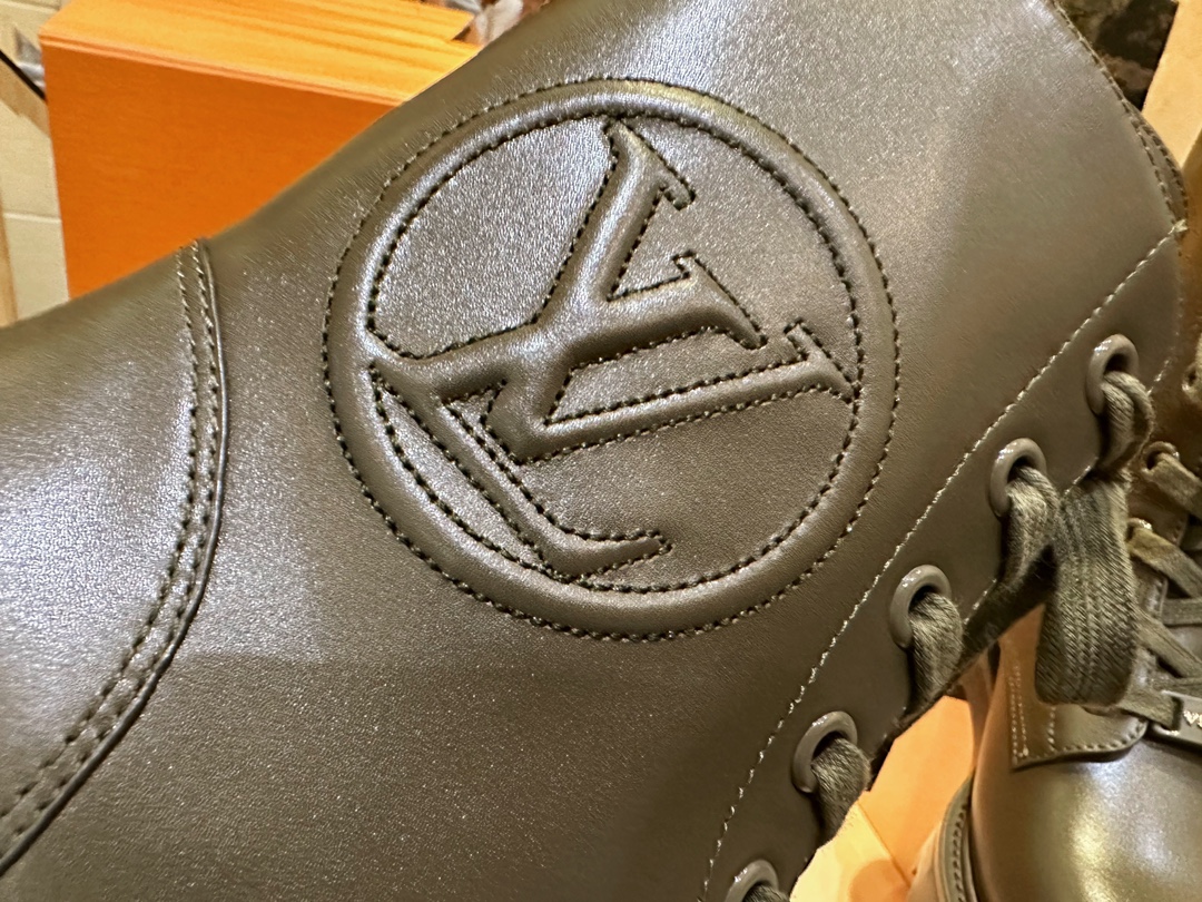 LV Territory Signature Biker Boots