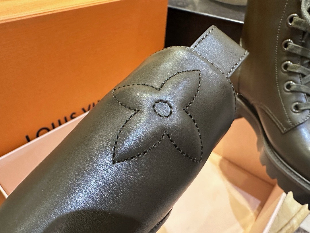 LV Territory Signature Biker Boots