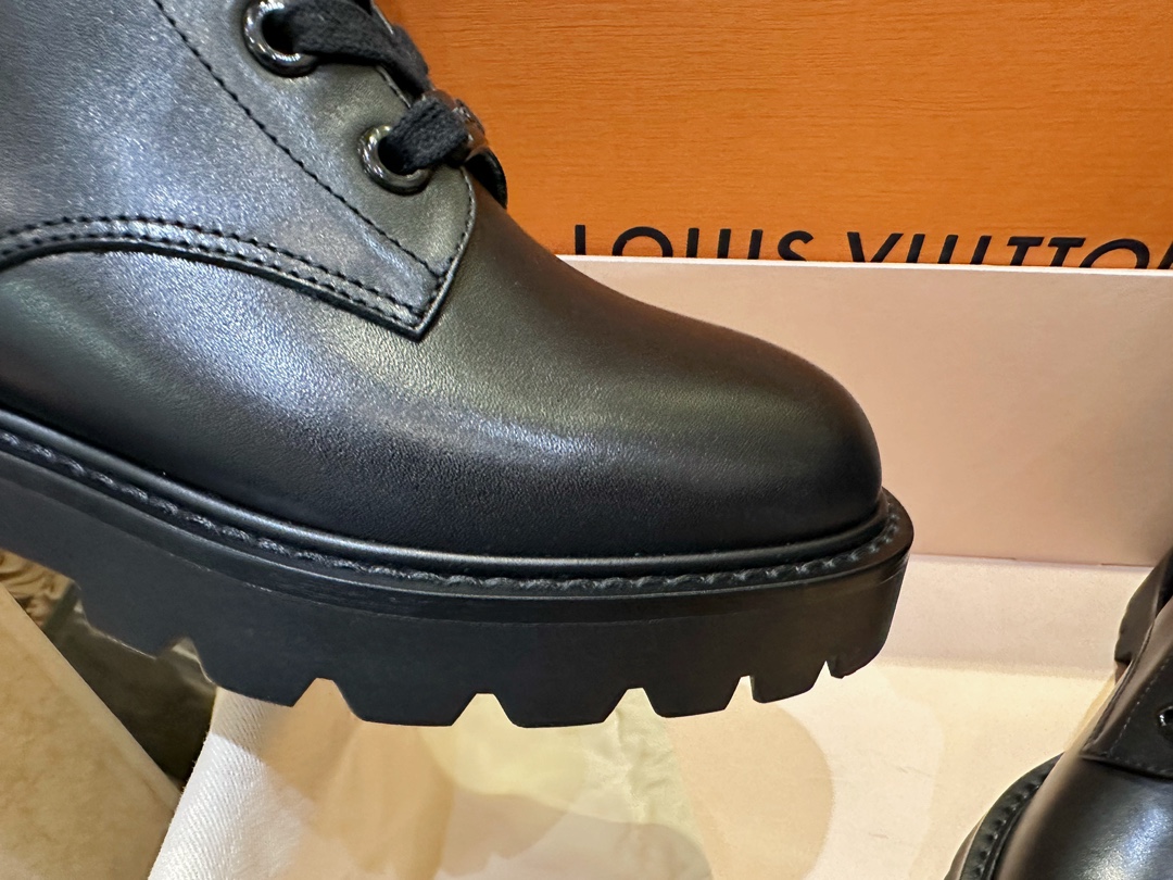 LV Territory Signature Biker Boots