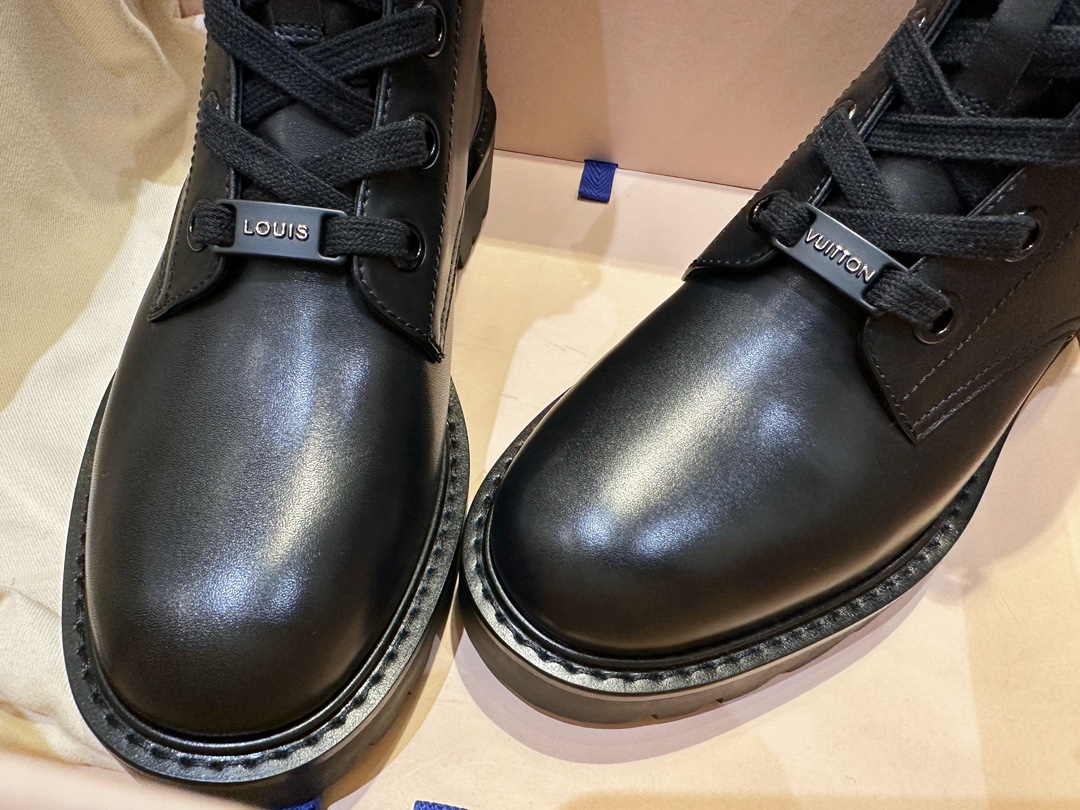 LV Territory Signature Biker Boots