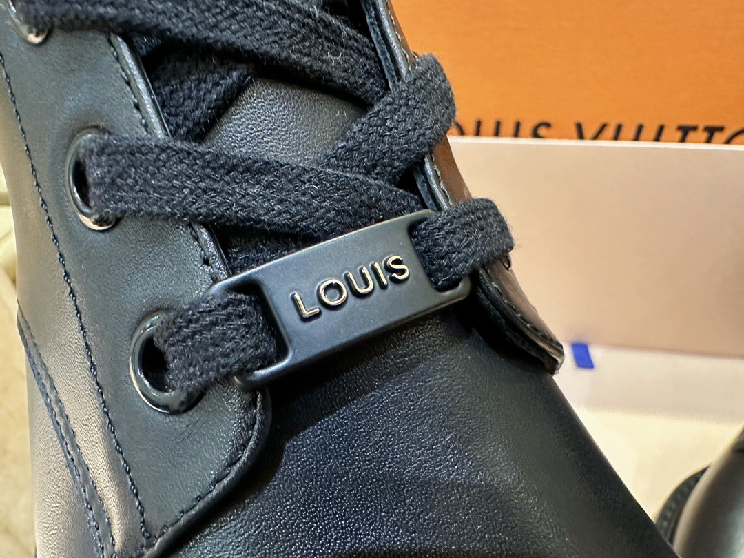 LV Territory Signature Biker Boots