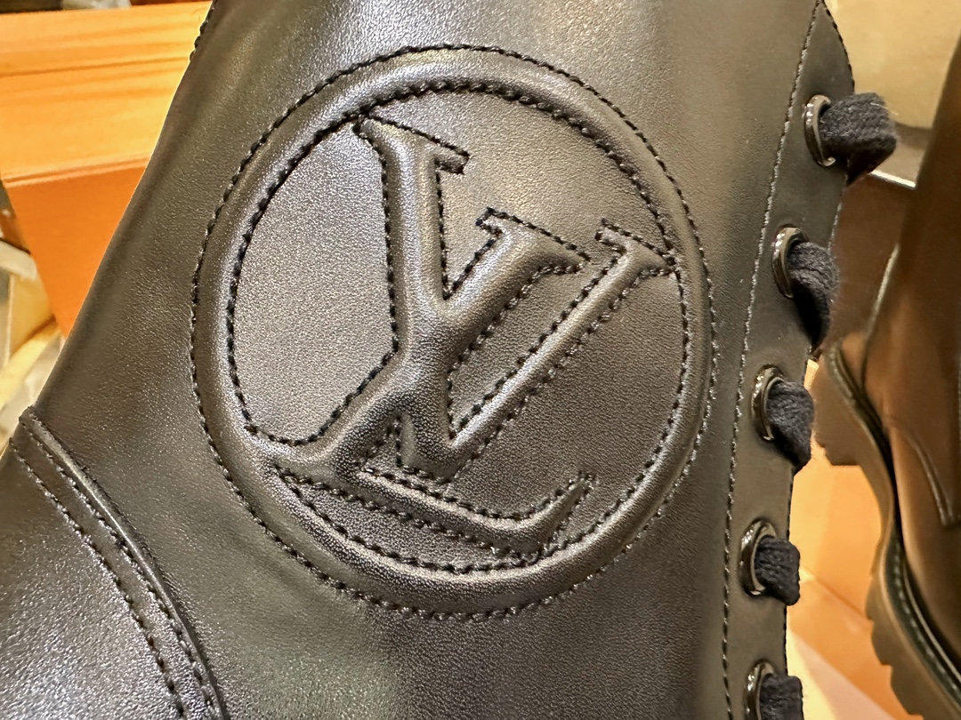 LV Territory Signature Biker Boots