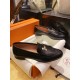 Hermes Black Fringed Loafers