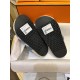 Hermes chypre Wool Slides with Lamb Wool Lining