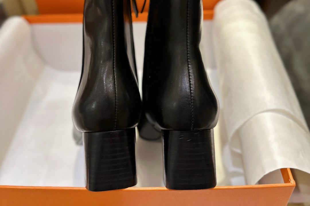 Hermes Hommage Lace-up Boots