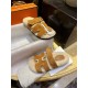 Hermes chypre Wool Slides with Lamb Wool Lining