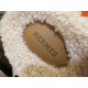 Hermes chypre Wool Slides with Lamb Wool Lining