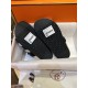 Hermes chypre Wool Slides with Lamb Wool Lining