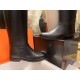 Hermes Classic Black Silver Kelly Knee-High Boots