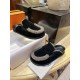 Hermes Boken Wool Slides