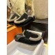 Hermes Boken Wool Slides