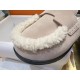 Hermes Boken Wool Slides