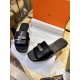 Hermes Kelly Flat Slippers